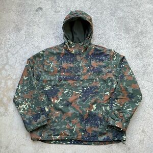 BRANDIT Summet Flectarn Camo Anorak Windbreaker Hiking Outdoor Pullover Jacket